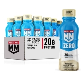 12-Ct Muscle Milk Zero Protein Shake, Vanilla Creme 11.16-Oz $17.70