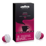 100-Pack Lavazza Deciso Espresso Dark Roast Capsules $22.72