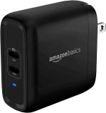 Amazon Basics 36W 2-Port USB-C Wall Charger $18