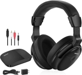 Simolio Voice Enhanced Wireless TV Headphones $40