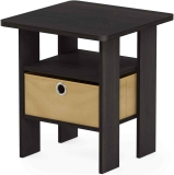 Furinno Andrey End Table w/ Drawer $18
