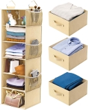 MONINXS 6-Shelf Hanging Closet Organizer $14.49