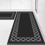 2Pc Mattitude Cushioned Anti-Fatigue Non Slip Kitchen Mats & Rugs $16.49