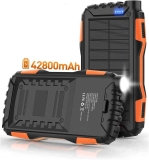 42,800mAh Solar Power Bank $30