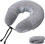 Kigassenzio Cordless Heated Neck Pillow Massager w/2 Modes $54.99