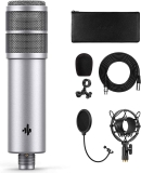 Donner PO-8 Dynamic Podcast Microphone for Podcasting, Recording Mic Kit  $49.99