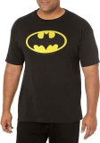 DC Comics Men’s Batman Basic Logo T-Shirt $8.98