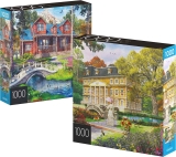 2-Pack Spin Master 1000-Piece Jigsaw Puzzles $9.50