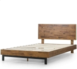 ZINUS Tricia Wood Platform Bed Frame w/Adjustable Headboard $200.38