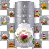 12-Pack Teabloom Flowering Tea 12 Unique Varieties $15.26