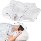 Elviros Memory Foam Cervical Pillow $17.48