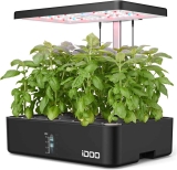 iDOO Hydroponics Growing System 12Pods Indoor Garden $63.99