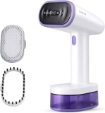 iSunLed E10 Pro 1500W Steamer for Clothes, 25s Fast Heat-up $29.99